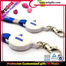 China good promotional badge reel with lanyard